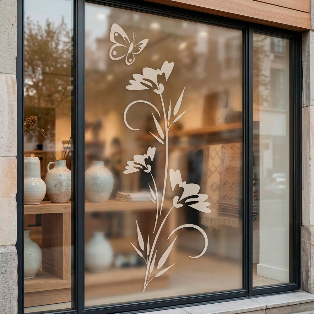 Wandtattoos: Blumenhathor