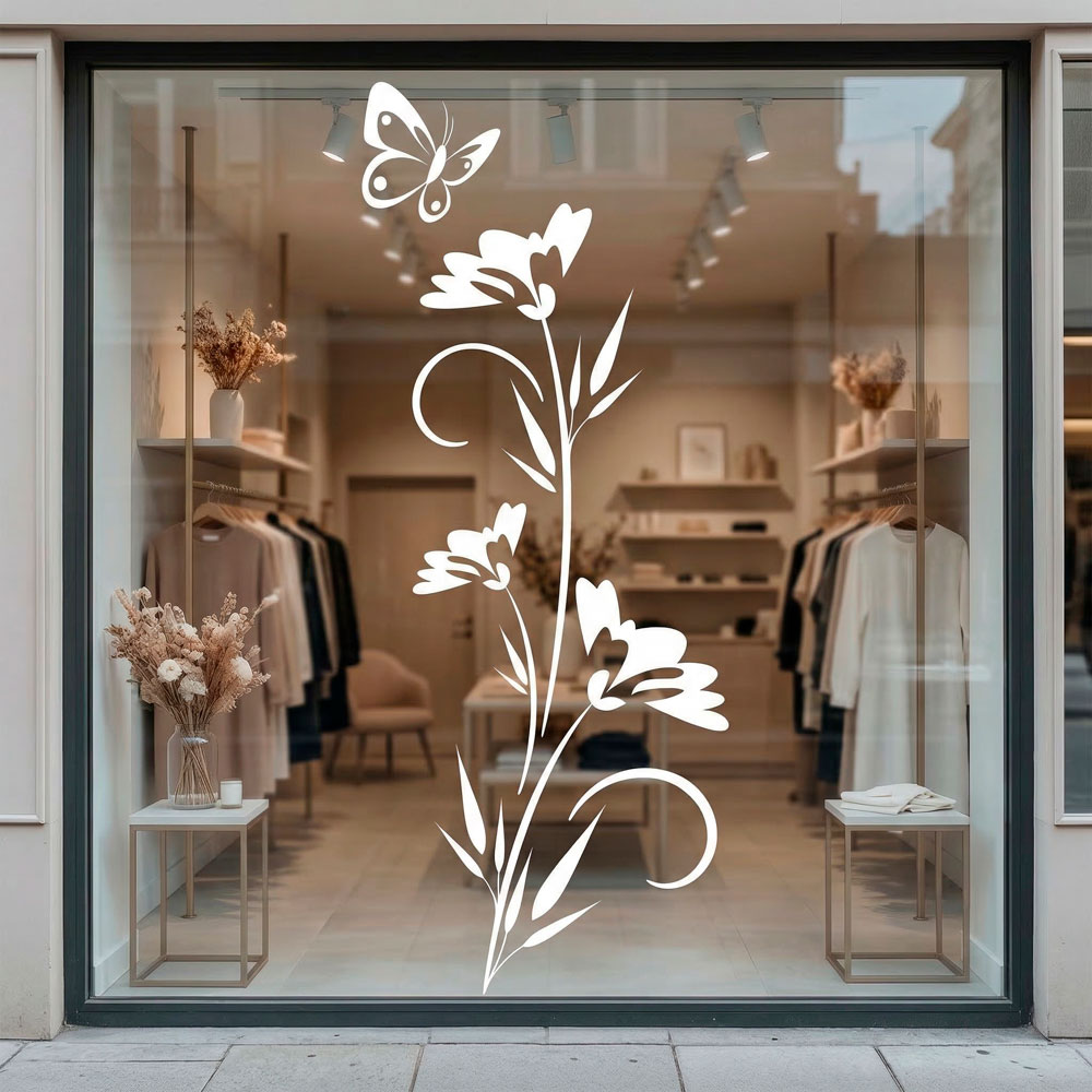 Wandtattoos: Blumenhathor