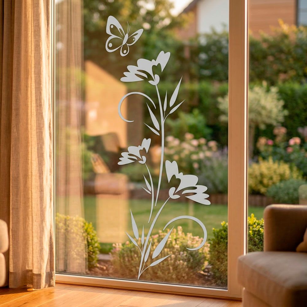 Wandtattoos: Blumenhathor