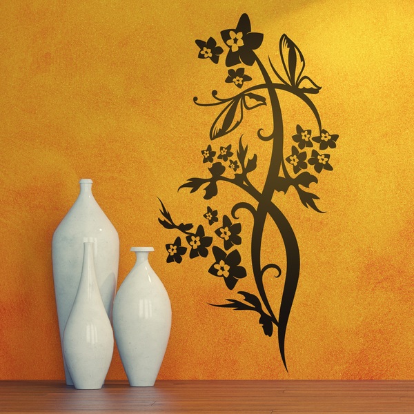 Wandtattoos: Florale Nächte