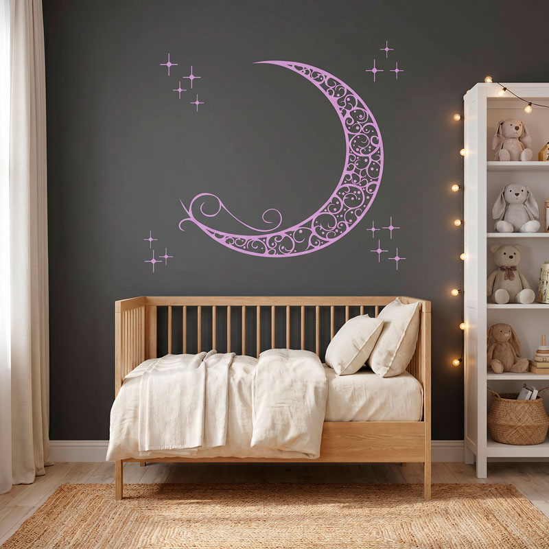 Dekorativer Mond 12/12