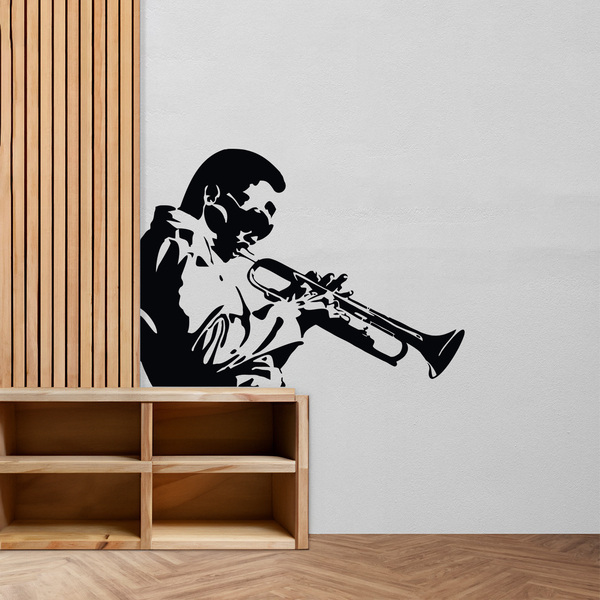 Wandtattoos: Miles Davis, Trompeter Jazz