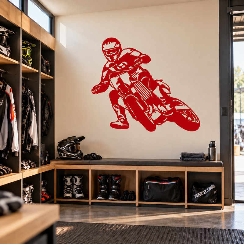 Wandtattoos: Motocross