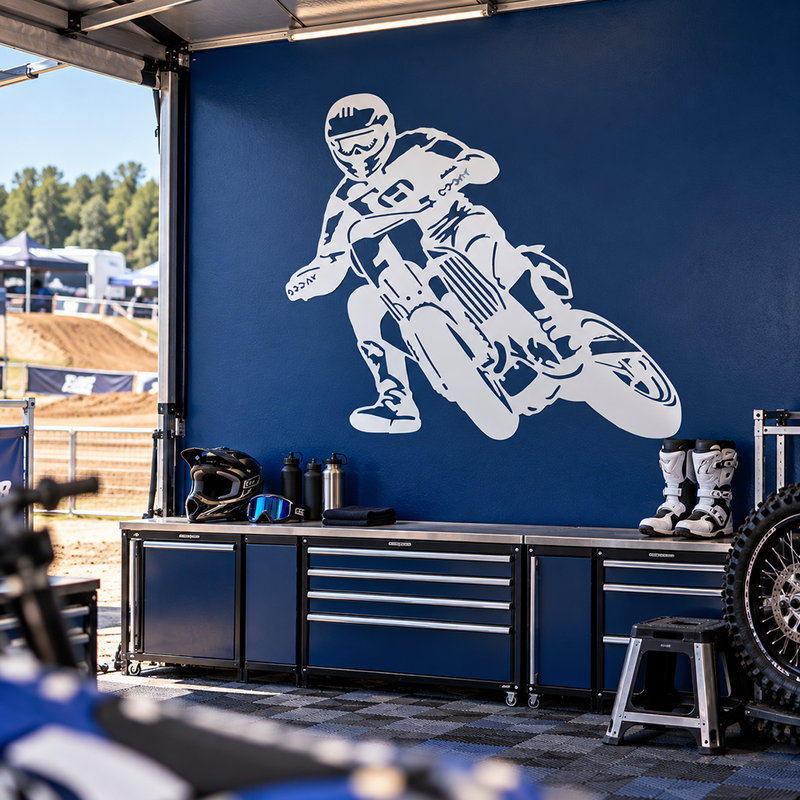 Wandtattoos: Motocross