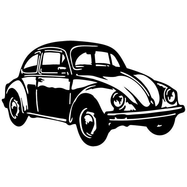 Wandtattoos: VW Käfer
