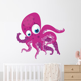 Kinderzimmer Wandtattoo: Oktopus 4