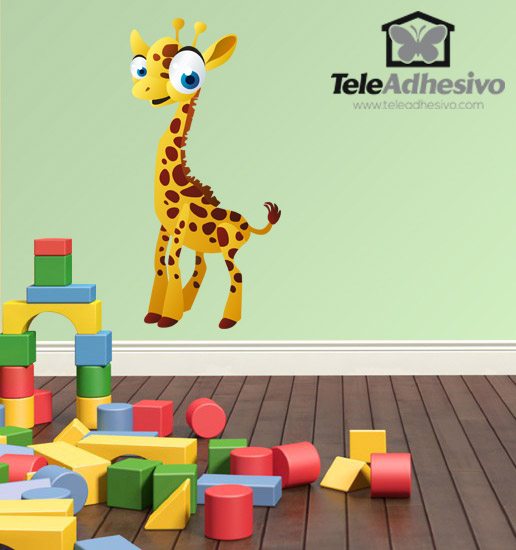 Kinderzimmer Wandtattoo: Giraffe