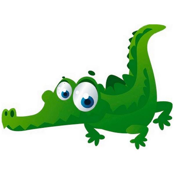 Kinderzimmer Wandtattoo: Krokodil