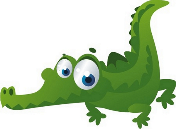Kinderzimmer Wandtattoo: Krokodil