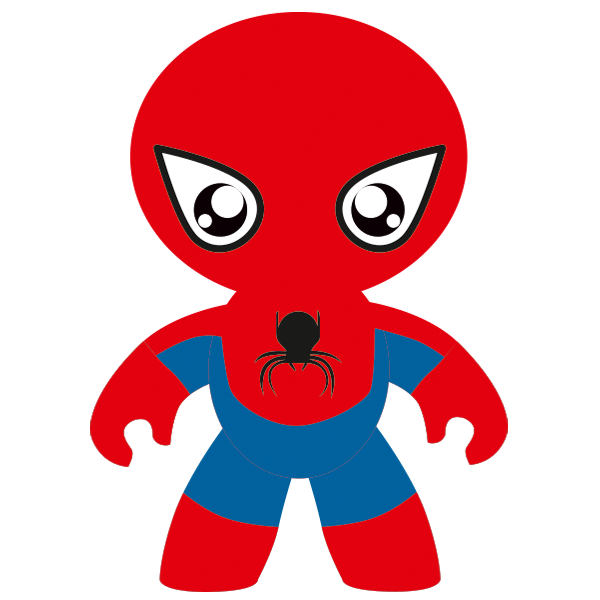 Kinderzimmer Wandtattoo: Kind Spiderman