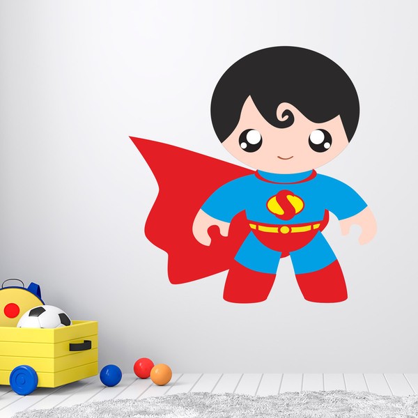 Kinderzimmer Wandtattoo: Superman Kind