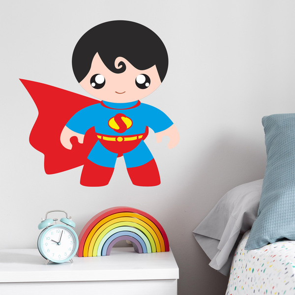 Kinderzimmer Wandtattoo: Superman Kind