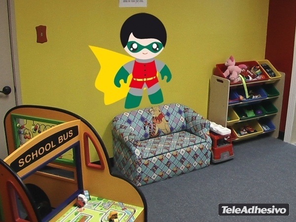 Kinderzimmer Wandtattoo: Robin Kind