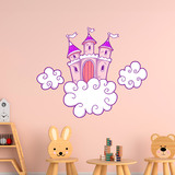 Kinderzimmer Wandtattoo: Schloss in den Wolken 4