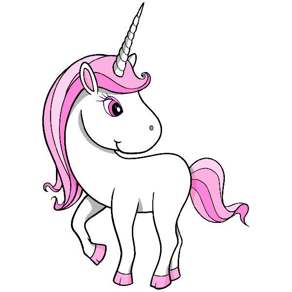 Wandtattoos: Kleines Einhorn