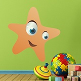 Kinderzimmer Wandtattoo: Seestern 4