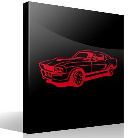 Wandtattoos: Ford Mustang Shelby