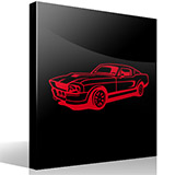 Wandtattoos: Ford Mustang Shelby 2
