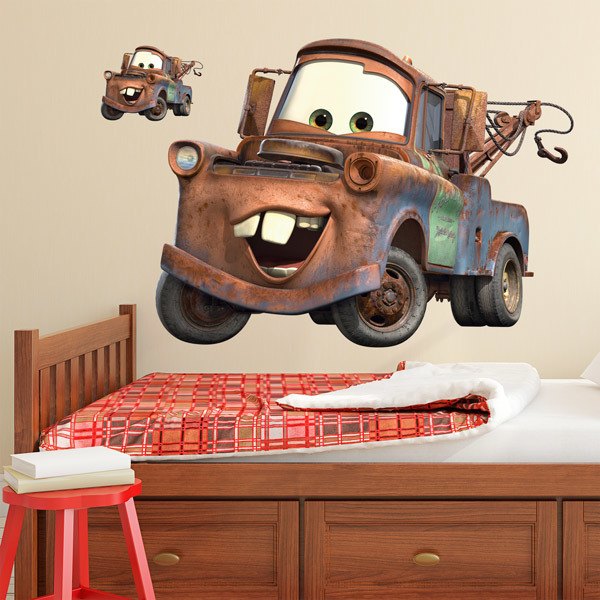 Kinderzimmer Wandtattoo: Tow Mater, Cars