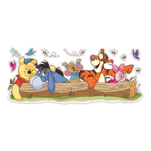 Kinderzimmer Wandtattoo: Winnie the Pooh und ihre Freunde