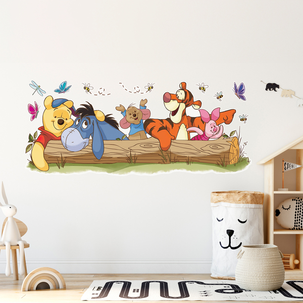 Kinderzimmer Wandtattoo: Winnie the Pooh und ihre Freunde