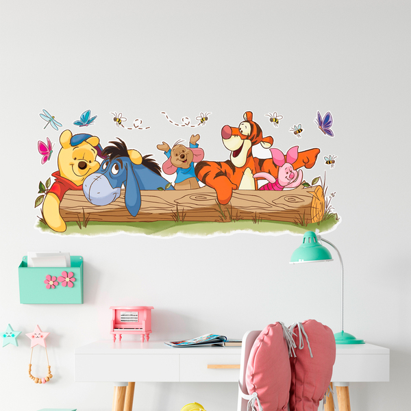 Kinderzimmer Wandtattoo: Winnie the Pooh und ihre Freunde