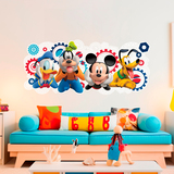 Kinderzimmer Wandtattoo: Das Haus von Micky Maus und seinen Freunden 3