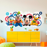 Kinderzimmer Wandtattoo: Das Haus von Micky Maus und seinen Freunden 5