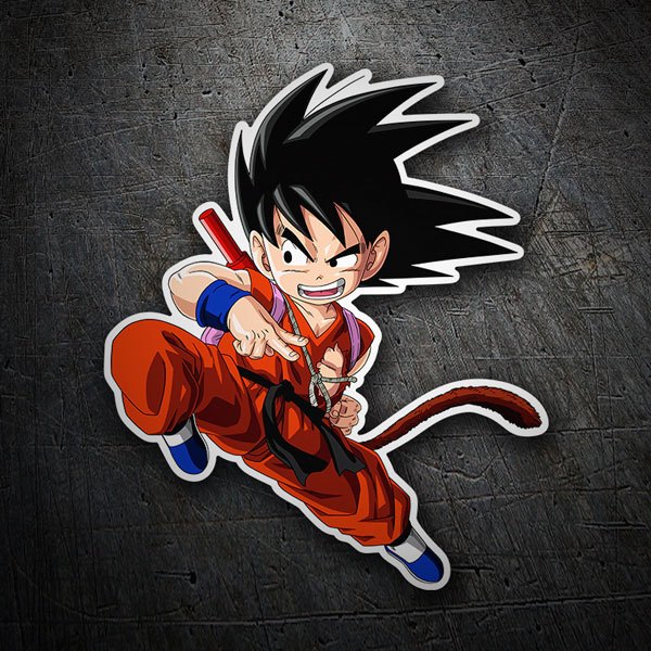 Aufkleber: Dragon Ball Goku-Knie