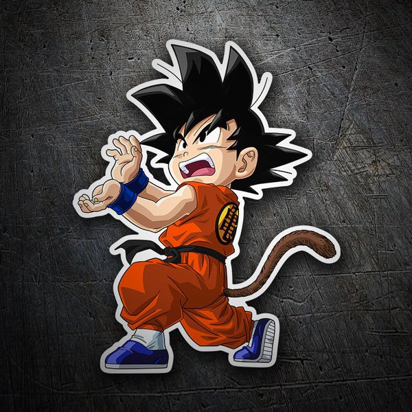 Kinderzimmer Wandtattoo: Dragon Ball Goku Vitalwelle