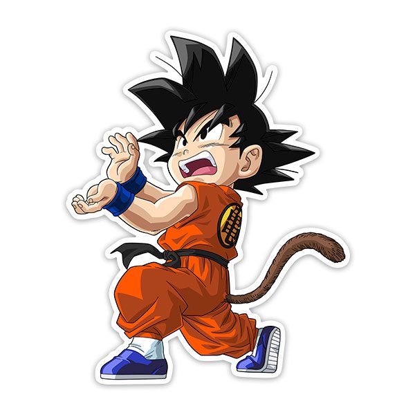 Kinderzimmer Wandtattoo: Dragon Ball Goku Vitalwelle