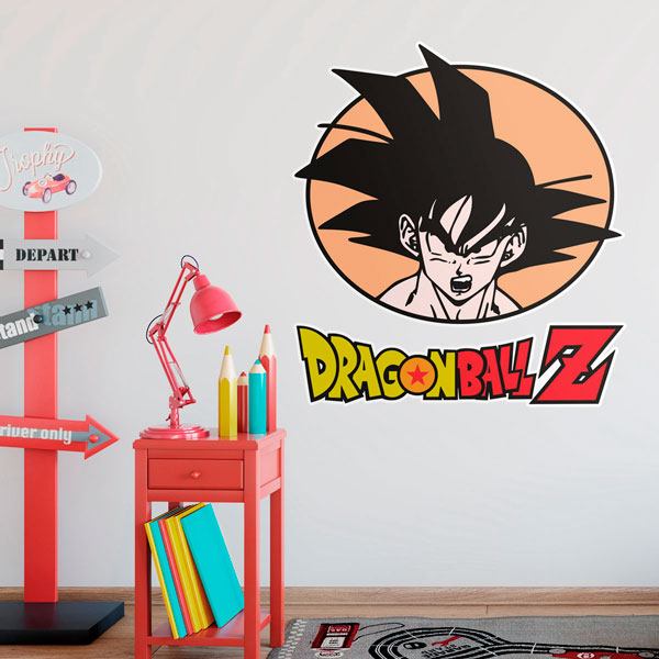Kinderzimmer Wandtattoo: Dragon Ball Z Son Goku