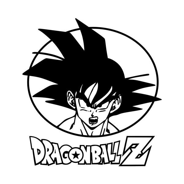 Kinderzimmer Wandtattoo: Dragon Ball Z Son Goku II