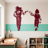 Kinderzimmer Wandtattoo: Dragon Ball Son Goku und Vegeta 15
