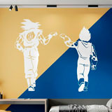 Kinderzimmer Wandtattoo: Dragon Ball Son Goku und Vegeta 16