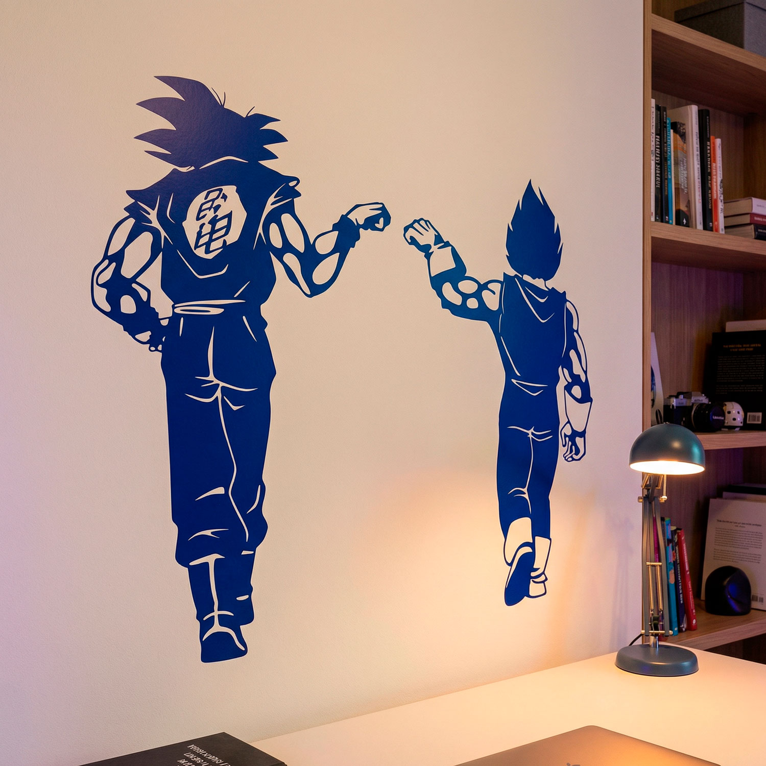 Kinderzimmer Wandtattoo: Dragon Ball Son Goku und Vegeta