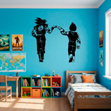 Kinderzimmer Wandtattoo: Dragon Ball Son Goku und Vegeta 3