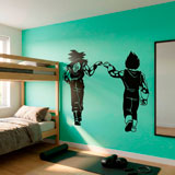 Kinderzimmer Wandtattoo: Dragon Ball Son Goku und Vegeta 4