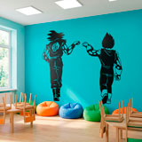 Kinderzimmer Wandtattoo: Dragon Ball Son Goku und Vegeta 6