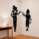 Kinderzimmer Wandtattoo: Dragon Ball Son Goku und Vegeta 7