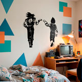 Kinderzimmer Wandtattoo: Dragon Ball Son Goku und Vegeta 8