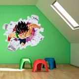 Kinderzimmer Wandtattoo: Dragon Ball Bardock 3