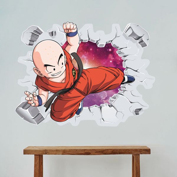 Kinderzimmer Wandtattoo: Dragon Ball Krillin