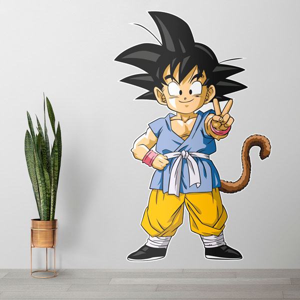 Kinderzimmer Wandtattoo: Dragon Ball Son Goku GT Victory