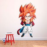 Kinderzimmer Wandtattoo: Dragon Ball Supersaiyan Gogeta Zeichentrickfilm 4 3