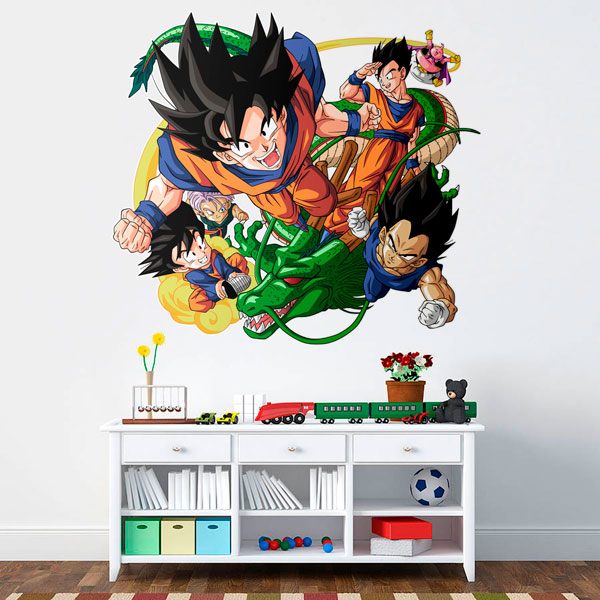 Kinderzimmer Wandtattoo: Dragon Ball Zeichen