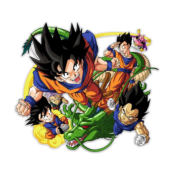 Kinderzimmer Wandtattoo: Dragon Ball Zeichen