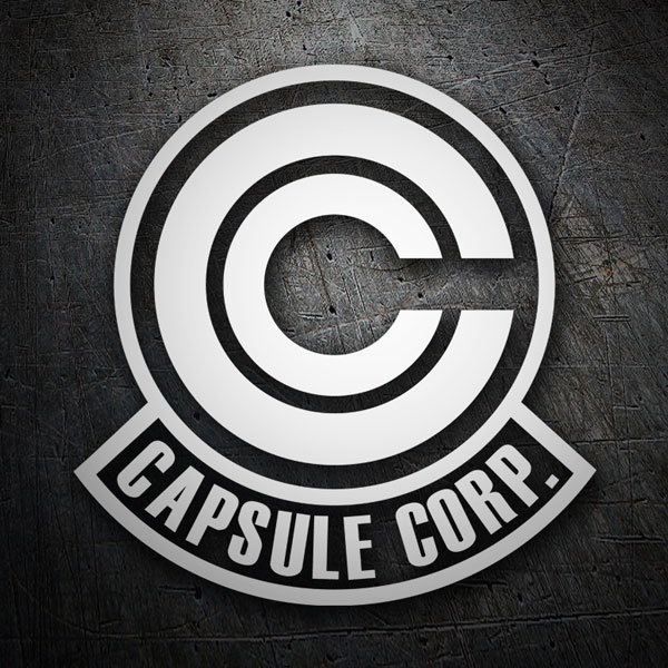 Aufkleber: Dragon Ball Capsule Corporation