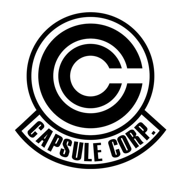 Aufkleber: Dragon Ball Capsule Corporation