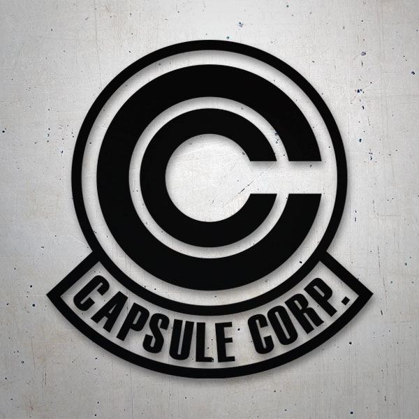 Aufkleber: Dragon Ball Capsule Corporation